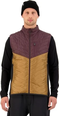Mons Royale Mens Arete Wool Insulation Vest -Ski Ausrüstungs Laden 100452 1165 931 101 lVRB