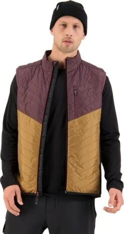 Mons Royale Mens Arete Wool Insulation Vest -Ski Ausrüstungs Laden 100452 1165 931 102 QOgz