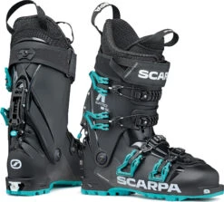 Scarpa 4-Quattro SL Wmn -Ski Ausrüstungs Laden 12013 4 Quattro SL WMN Black Lagoon RGB 7