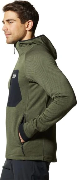 Mountain Hardwear Polartec Power Grid Full Zip Hoody -Ski Ausrüstungs Laden 1985311 347 a1