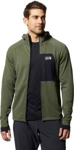 Mountain Hardwear Polartec Power Grid Full Zip Hoody -Ski Ausrüstungs Laden 1985311 347 a5