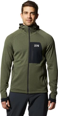 Mountain Hardwear Polartec Power Grid Full Zip Hoody