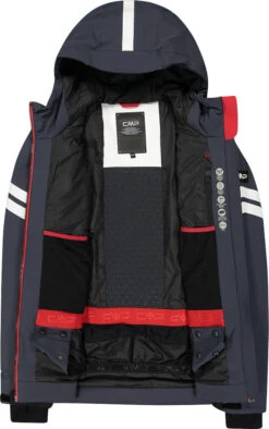 CMP MAN Jacket FIX Hood -Ski Ausrüstungs Laden 31W0097 U911 D FOT ECO
