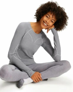 Falke Damen Langarmshirt Wool-tech -Ski Ausrüstungs Laden 33211 3757 2