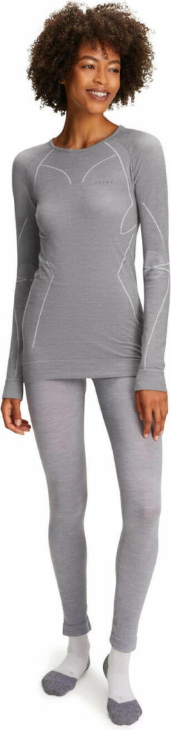 Falke Damen Langarmshirt Wool-tech -Ski Ausrüstungs Laden 33211 3757 3