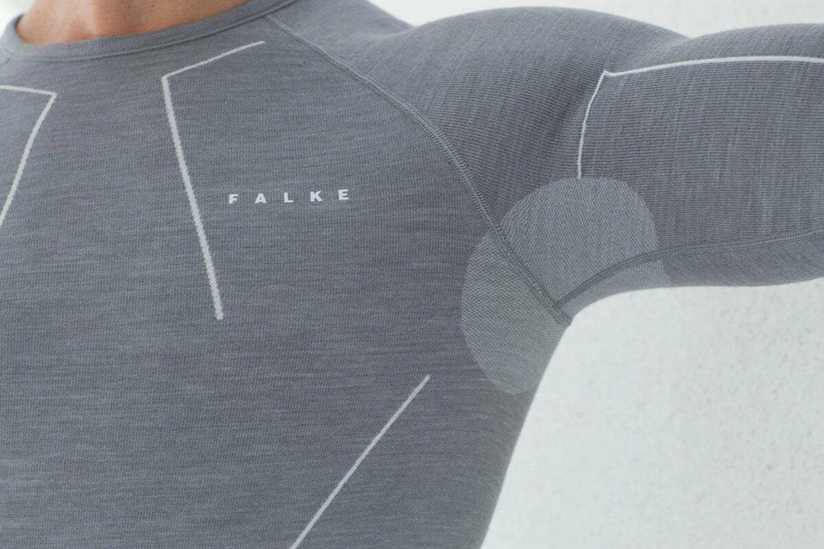 Falke Herren Langarmshirt Wool-tech 3 Falke Herren Langarmshirt Wool-tech – Bild 3
