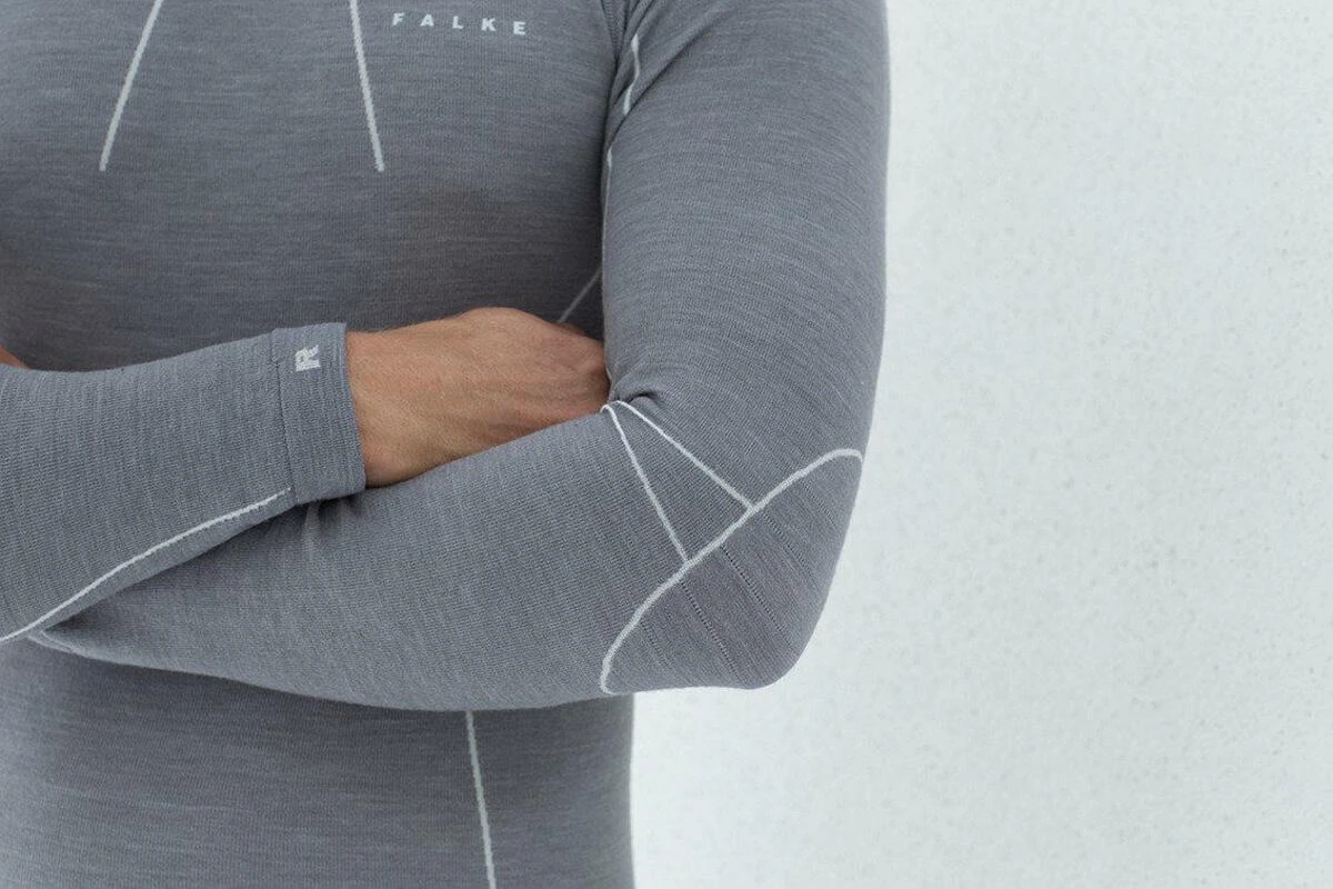 Falke Herren Langarmshirt Wool-tech 9 Falke Herren Langarmshirt Wool-tech – Bild 9
