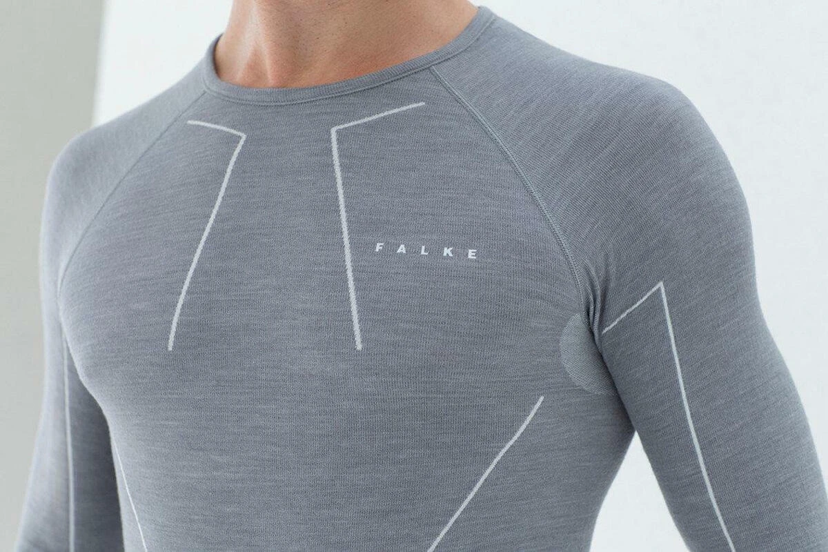 Falke Herren Langarmshirt Wool-tech 10 Falke Herren Langarmshirt Wool-tech – Bild 10