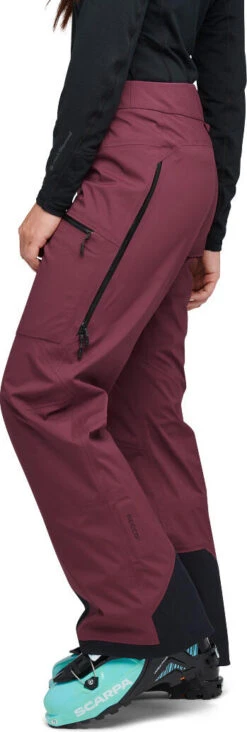 Black Diamond W Recon LT Stretch Pants -Ski Ausrüstungs Laden 741024 5016 W RECON LT STRETCH PANTS Blackberry 02