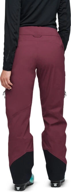 Black Diamond W Recon LT Stretch Pants -Ski Ausrüstungs Laden 741024 5016 W RECON LT STRETCH PANTS Blackberry 03