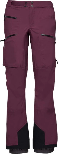 Black Diamond W Recon LT Stretch Pants -Ski Ausrüstungs Laden 741024 5016 W RECON LT STRETCH PANTS Blackberry 09 RL9i