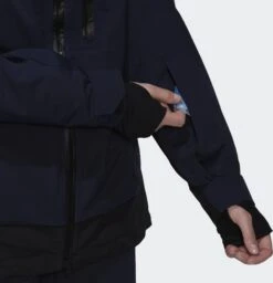 Adidas Terrex Terrex Myshelter Snow 2-Layer Insulated Jacket -Ski Ausrüstungs Laden GT2817 on model detail 2 transparent 2000x2000