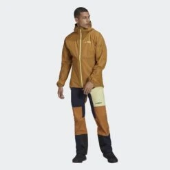 Adidas Terrex Agravic 3L Jacket -Ski Ausrüstungs Laden H50973 on model standard outfit transparent 2000x2000