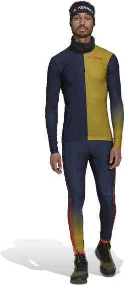Adidas Terrex Terrex Agravic XC Race Pants -Ski Ausrüstungs Laden HH9170 6 APPAREL On Model Standard Outfit View white