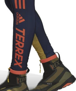 Adidas Terrex Terrex Agravic XC Race Pants -Ski Ausrüstungs Laden HH9170 7 APPAREL On Model Detail View 1 white