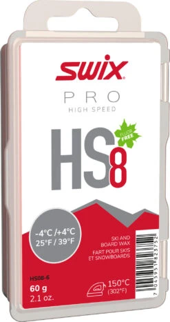 Swix HS8 Red, -4°C/+4°C, 60g