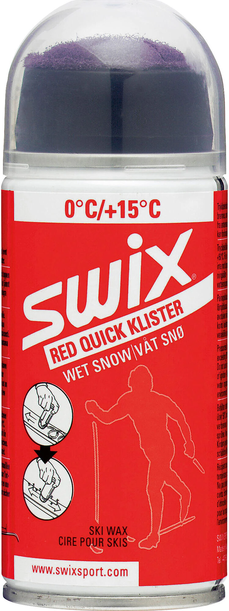 Swix K70C Red Quick Klister, 150ml 1 Swix K70C Red Quick Klister, 150ml