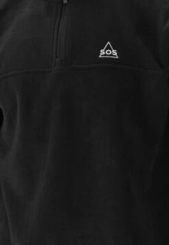 SOS Laax M Half Zip Fleece -Ski Ausrüstungs Laden Laax M half zip fleece Fleece SOS224115 1001 Black 2