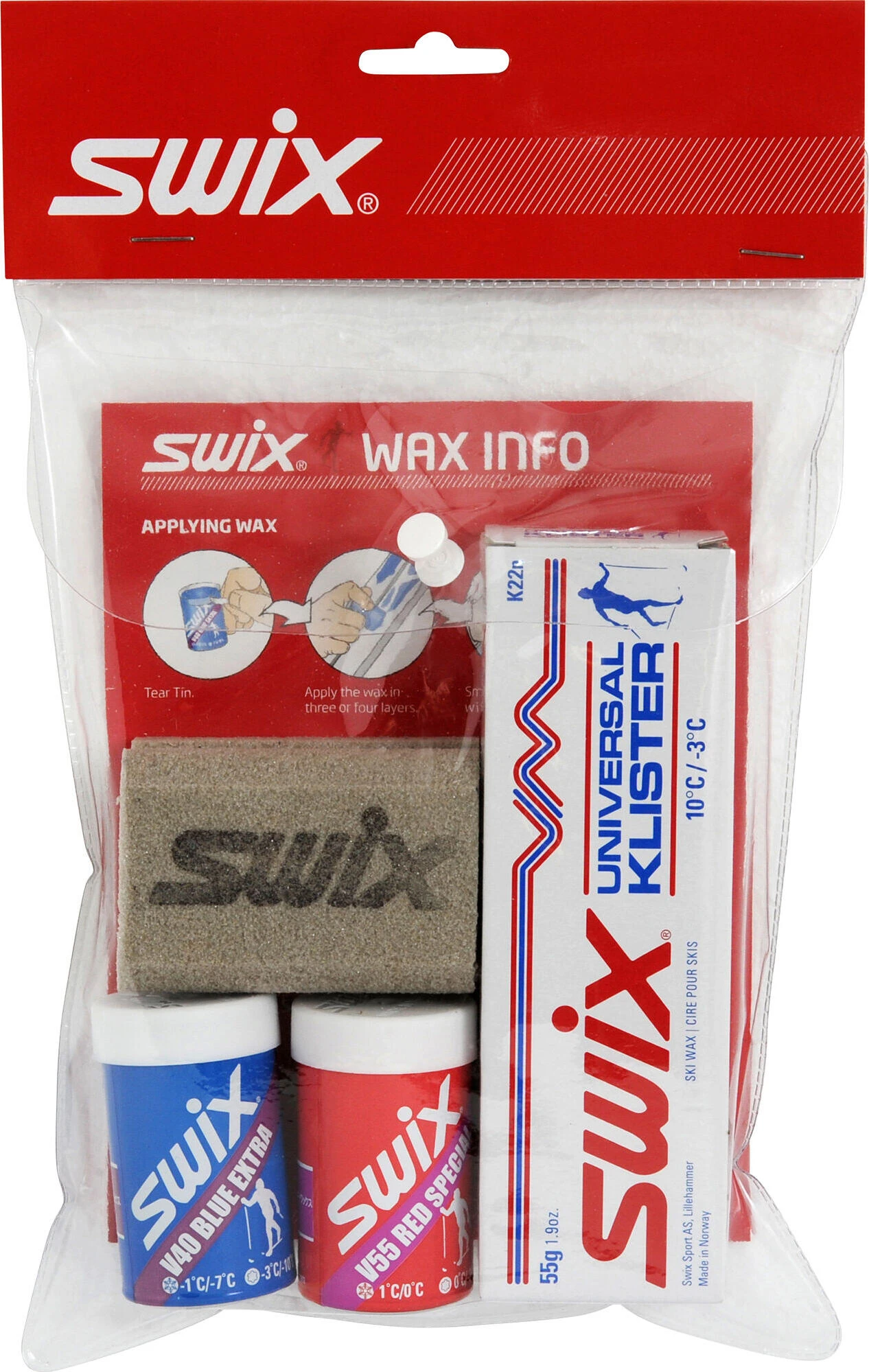 Swix P27 XC Wax KitV40,V55,K22N,T10 1 Swix P27 XC Wax KitV40,V55,K22N,T10