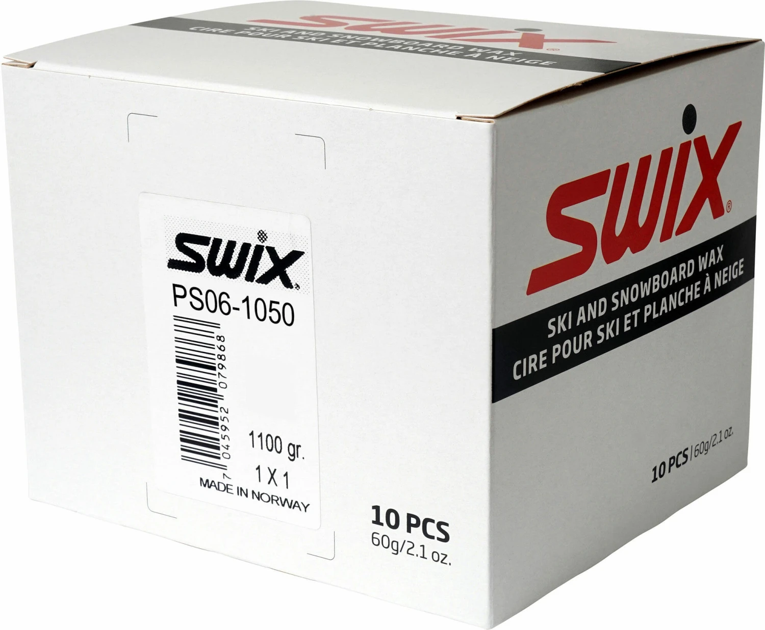 Swix PS6 Blocks For Wax Machine, 1050g 1 Swix PS6 Blocks For Wax Machine, 1050g