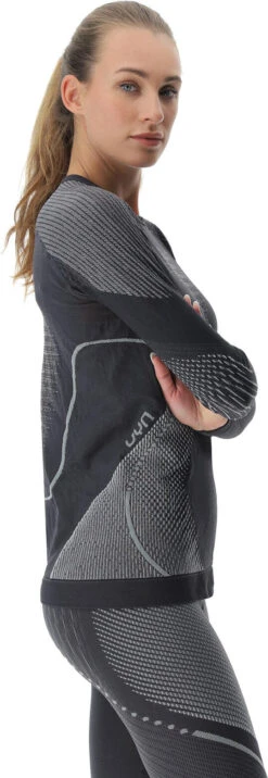 Uyn Woman Evolutyon Comfort Underwear Shirt Long Sleeve -Ski Ausrüstungs Laden SX2 U100264 G930 det4