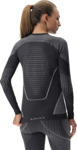 Uyn Woman Evolutyon Comfort Underwear Shirt Long Sleeve -Ski Ausrüstungs Laden SX2 U100264 G930 det5
