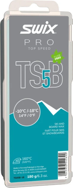 Swix TS5 Black, -10°C/-18°C, 180g