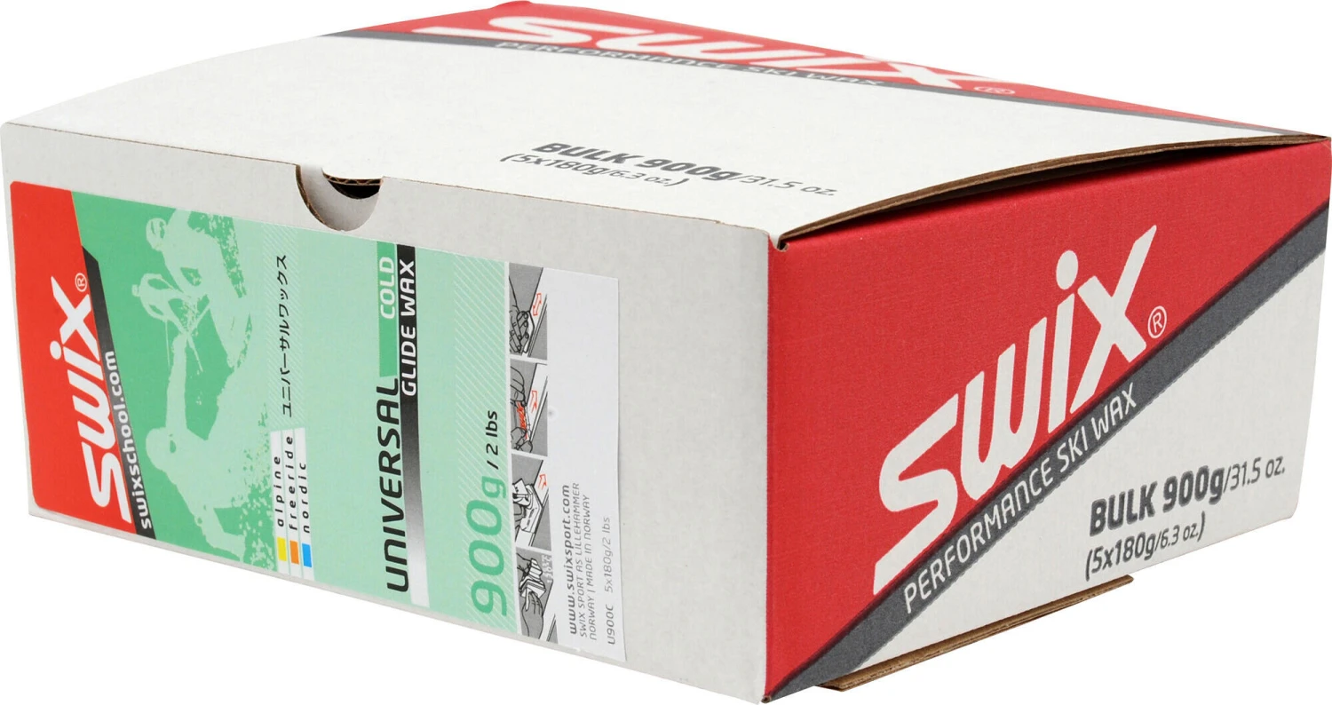 Swix U900 Universal Wax 900g. (5x180g) 2 Swix U900 Universal Wax 900g. (5x180g) – Bild 2