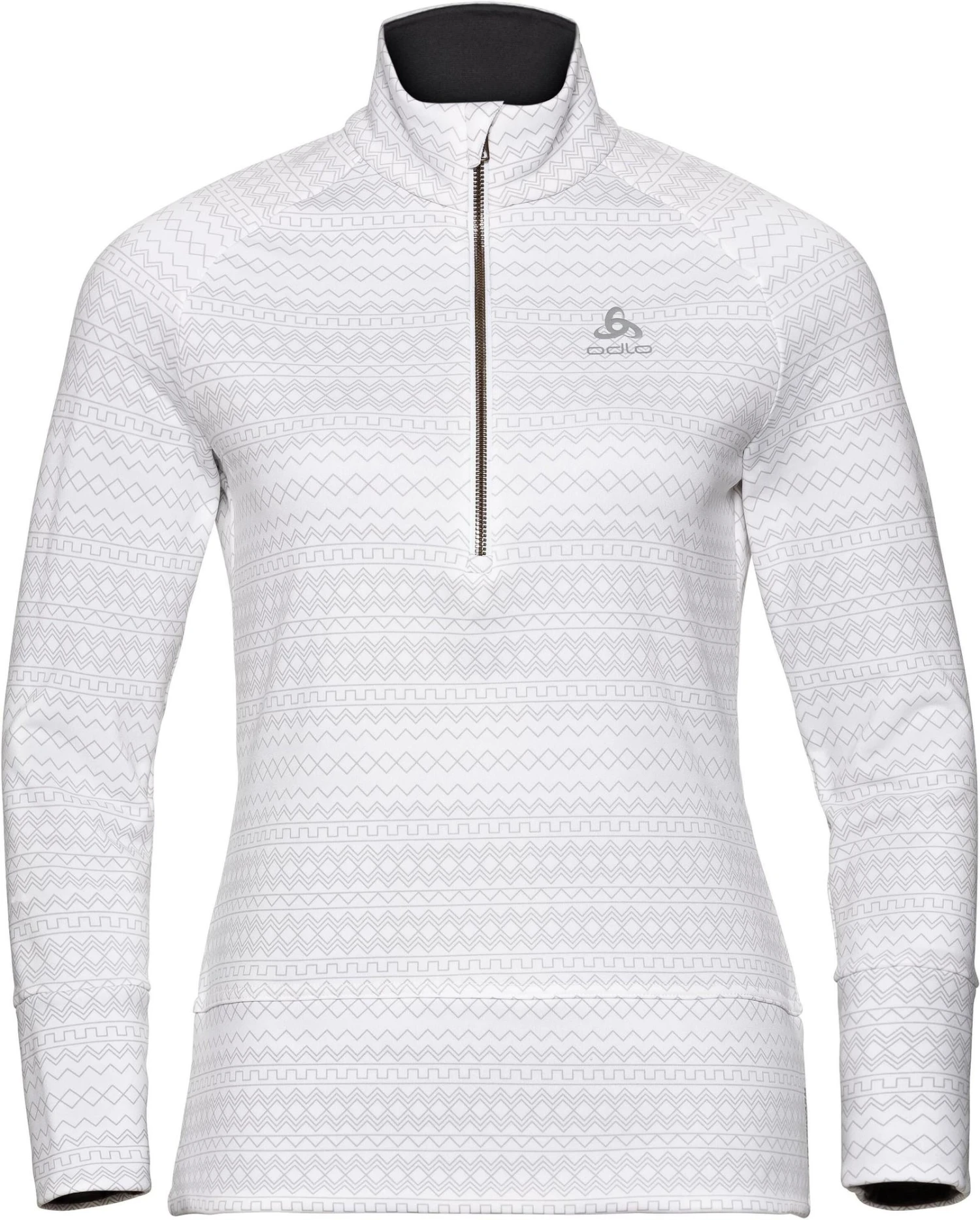 Odlo Women's Silvretta Ceramiwarm 1/2 Zip Midlayer 1 Odlo Women's Silvretta Ceramiwarm 1/2 Zip Midlayer