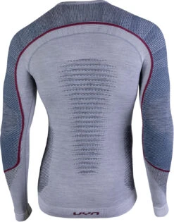Uyn MAN Ambityon Underwear Shirt Long Sleeve Melange -Ski Ausrüstungs Laden ecomm SX2 U100015 W351 back