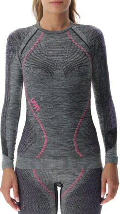 Uyn Woman Ambityon Underwear Shirt Long Sleeve Melange