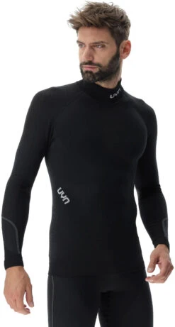 Uyn MAN Ambityon Underwear Shirt Long Sleeve Turtle Neck -Ski Ausrüstungs Laden ecomm SX2 U100034 B466 side
