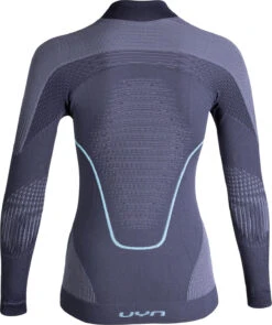 Uyn Woman Evolutyon Underwear Shirt Long Sleeve Turtle Neck -Ski Ausrüstungs Laden ecomm SX2 U100038 G978 back