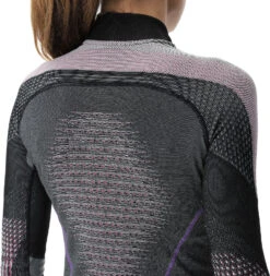 Uyn Woman Evolutyon Underwear Shirt Long Sleeve TURTLE Neck Melange -Ski Ausrüstungs Laden ecomm SX2 U100048 G980 det2