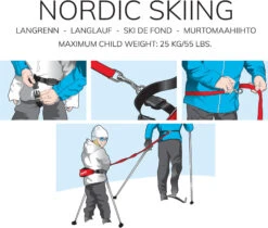 Swix XT613 Harness For Kids -Ski Ausrüstungs Laden kinder ziehgurt zum bremsen oder ziehen 628 xt613 000 Zi1U