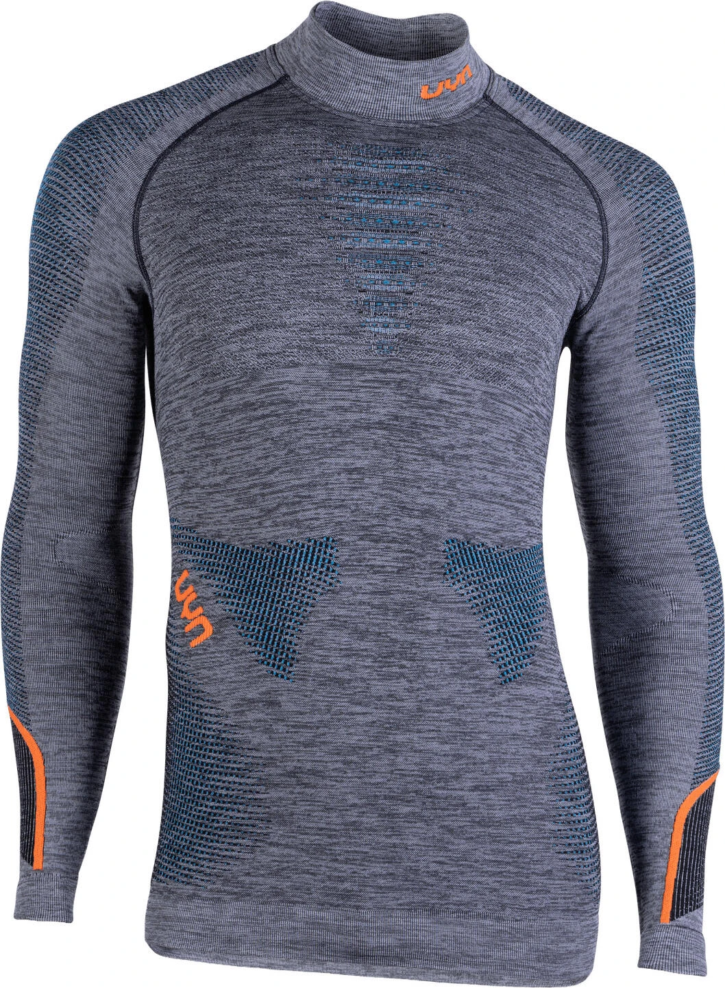 Uyn MAN Ambityon Underwear Shirt Long Sleeve Melange Turtleneck 1 Uyn MAN Ambityon Underwear Shirt Long Sleeve Melange Turtleneck